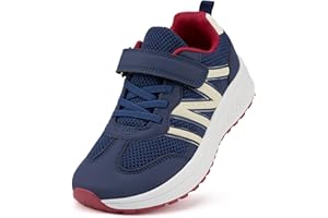 Geococcyx Boys Wide Toe Box Sneakers Girls Zero Drop Running Shoes Breathable Walking Trainers for Kids