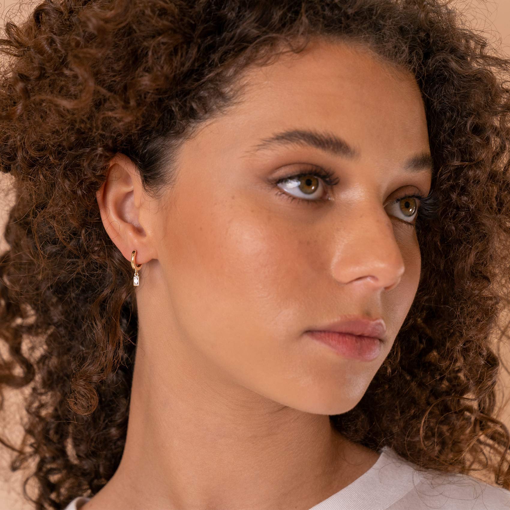 PAVOI 14K Yellow Gold Plated Drop Earrings