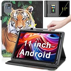 DETUOSI Universal 11 inch Tablet Case, Leather