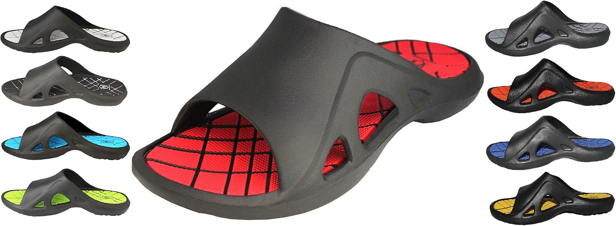 kaiback simple slide sport shower sandal