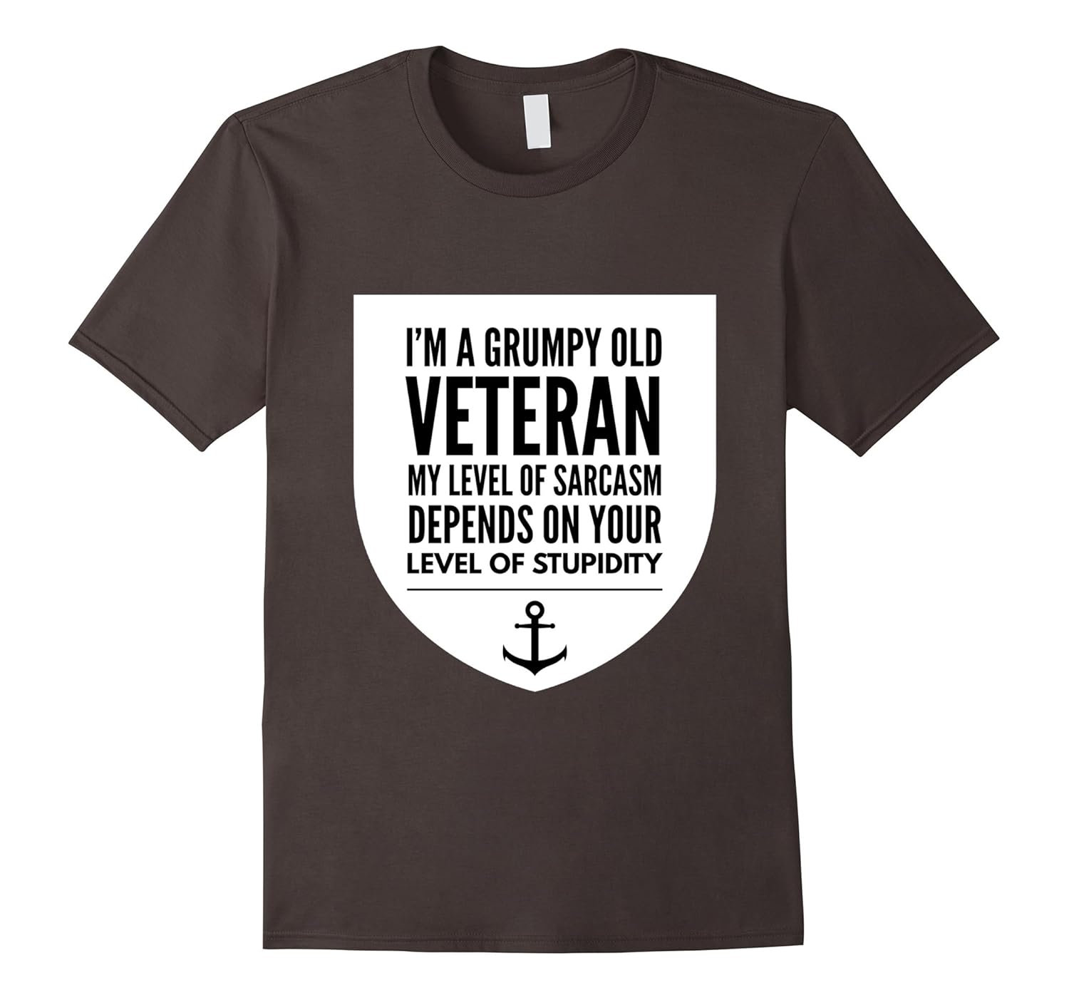 I’m a grumpy old veteran funny retired sailor seaman t-shirt-4LVS