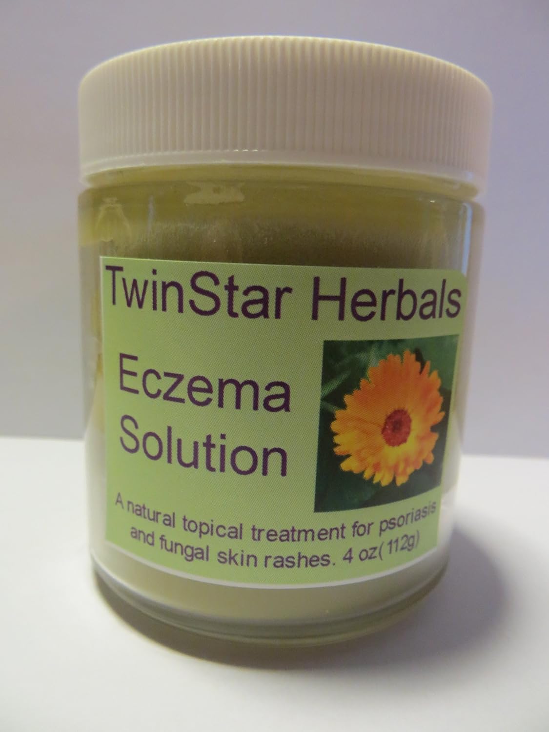 TwinStar Herbals Eczema Solution 4 oz Works Great on Babies Eczema, soothes Skin rashes!