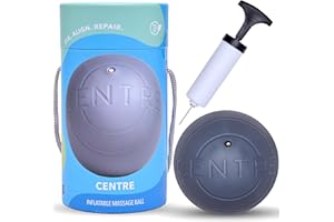 RAD Centre – Soft Yoga Deep Tissue Massage Ball – Myofascial Release Ball for Abdominal, Psoas, Neck & Stomach Massage – Trigger Point & Mobility Therapy