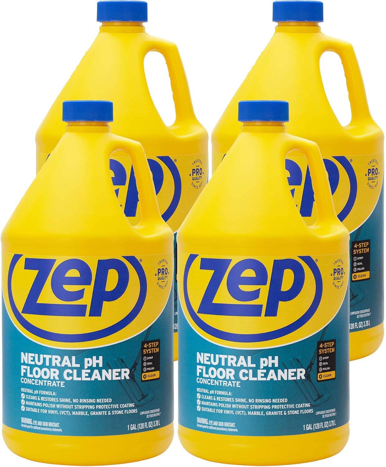 Amazon Com Zep Neutral Ph Floor Cleaner Janitor Grade 1 Gallon