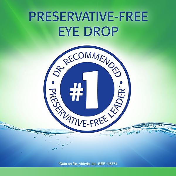 REFRESH TEARS PF PRESERVATIVE-FREE ARTIFICIAL TEARS LUBRICANT EYE DROPS, 0.33 FL OZ (10 ML)