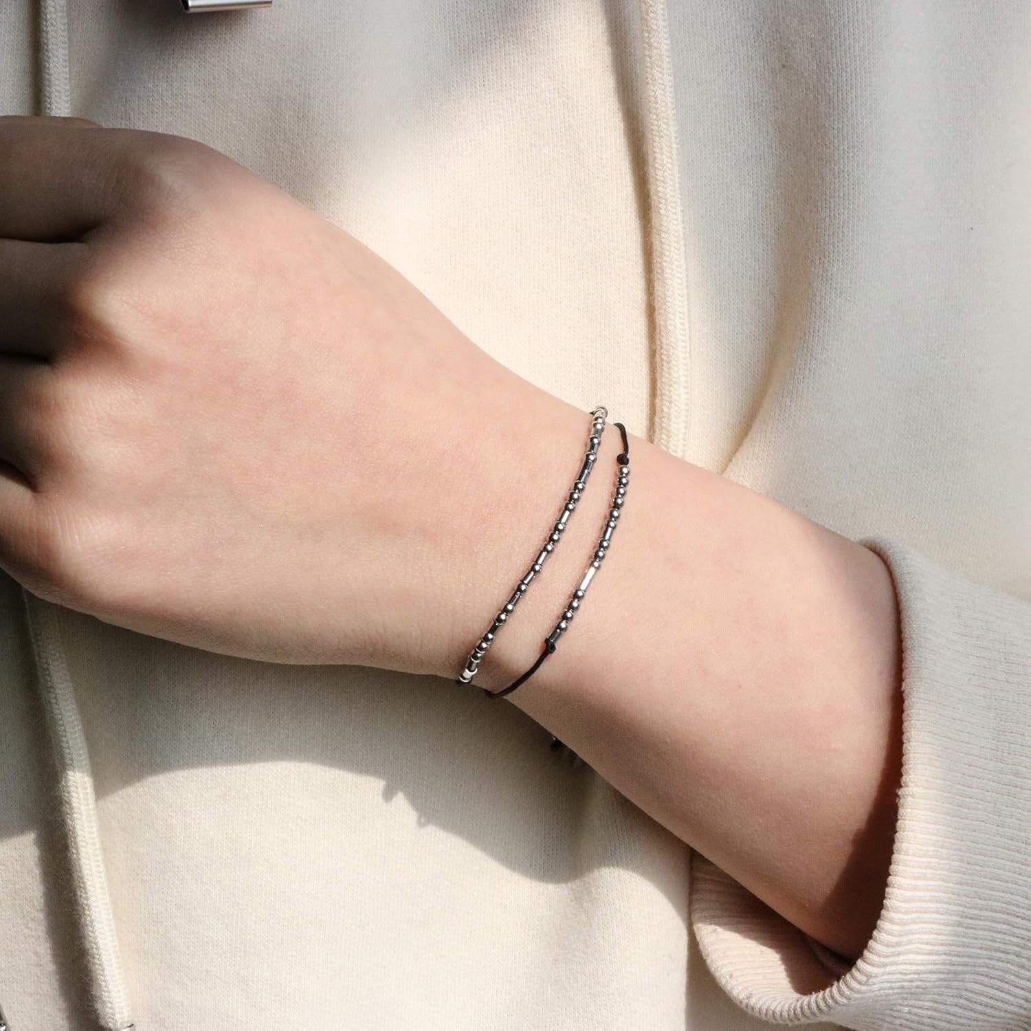 Joycuff Boss Lady Gifts for Women, Morse Code Bracelets Boss Women Birthday for Her Wrap Bracelet Motivational Secret Jewelry: Jewelry