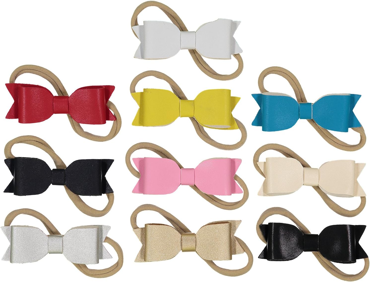 Soft and Stretchy Nylon Headbands - Flowers & Bows Baby, Newborn & Girls Sets