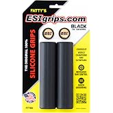 ESI Grips Silicone Mountain Bike Grips - Fatty's | ESI Fatty's Silicone Bike Grips - Shock-Absorbing, Anti-Slip,
