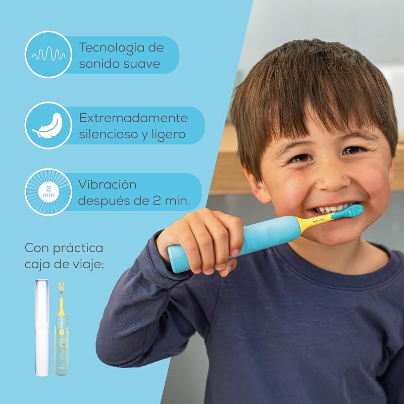 SC 11 Aqua Blue Spongebob Escova de Dentes Elétrica para Crianças