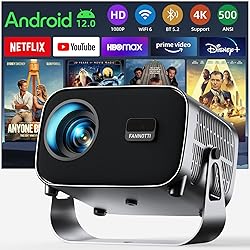 FANNOTTI Smart Projector with WIFI and