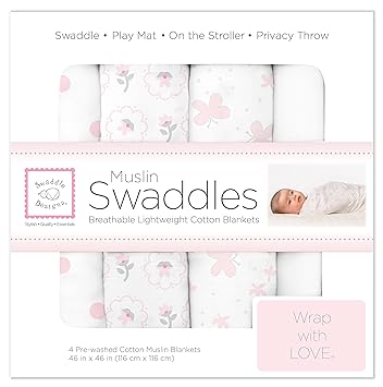 swaddledesigns cotton muslin swaddle blankets