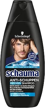 Schwarzkopf Schauma Anti-Schuppen Intensiv Shampoo, 4er Pack (4 x 400 ml)