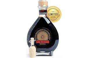 Due Vittorie Oro Gold Barrel Aged Balsamic Vinegar - Special Edition. IGP Balsamic Vinegar of Modena Italy. Traditional Aged 