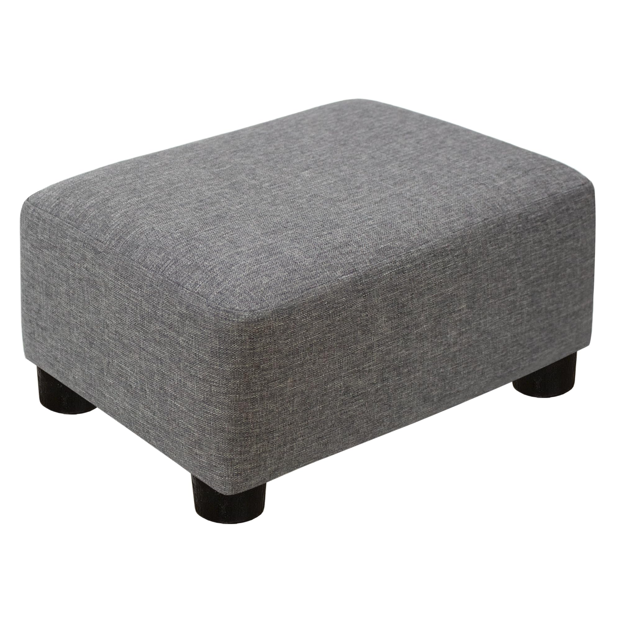 Photo 1 of ***no legs*** missing parts*** CAROLMADE Small Foot Stool Ottoman Footstool with Legs Under Desk Footrest for Living Room Bedroom and Office,Linen-Grey