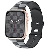 Luxury Checkered Designer Bands Compatible with