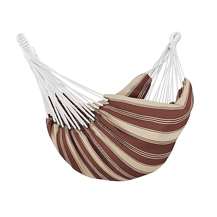 Classic Accessories 50-032-016601-RT Montlake FadeSafe Brazilian Hammock, Heather Henna/Antique Beige