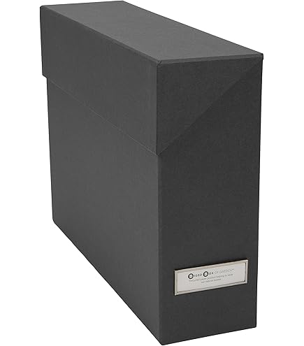 Amazon.com: Bigso Oskar Fiberboard Label Frame Document Letter Box