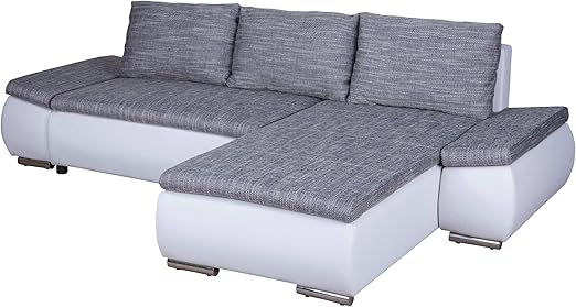 Kuchen Preisbombe Schlafsofa Sofa Couch Ecksofa Eckcouch Schlaffunktion Baku Ii L R Amazon De Kuche Haushalt