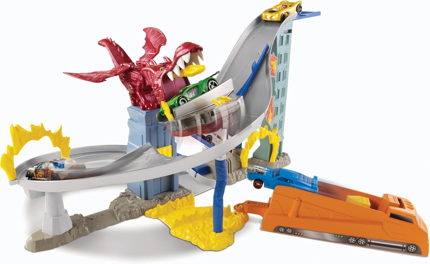 pista de carrera hot wheels dragon