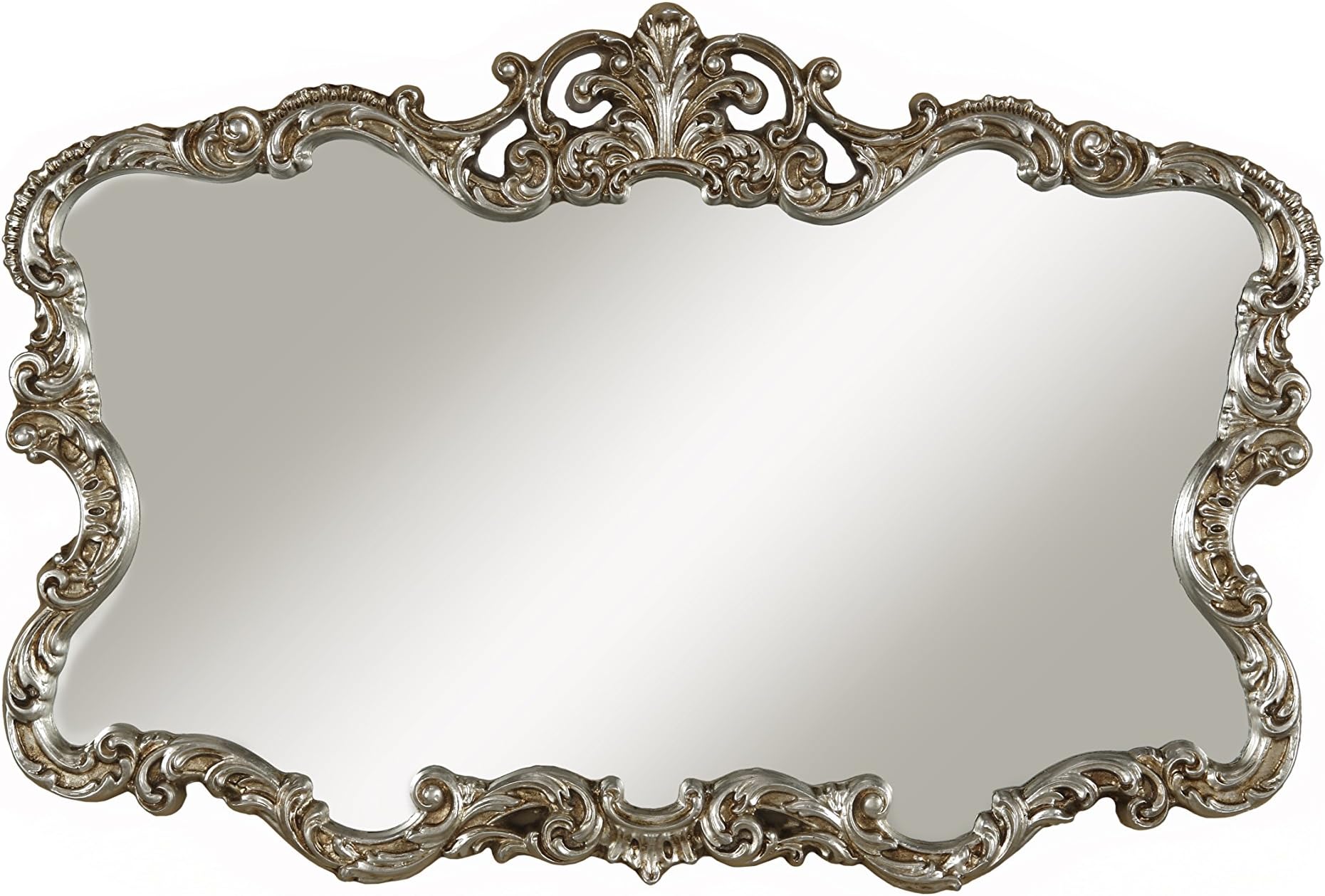 Martin Svensson Home 120104 Wall Mirror, Antique Silver