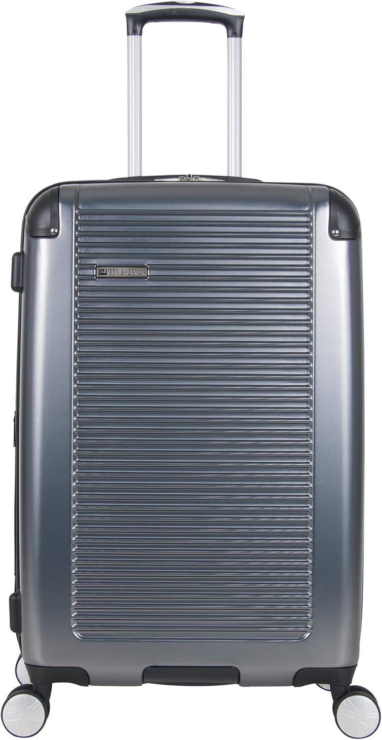 ben sherman luggage rose gold