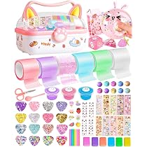 Kit De Cinta Nano Burbujas - 27 Piezas Con Purpurina, Pegatinas Y Bomba Para Hacer Burbujas DIY
