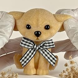 Handmade Taba Squishy Dog Toy, Realistic Silicone