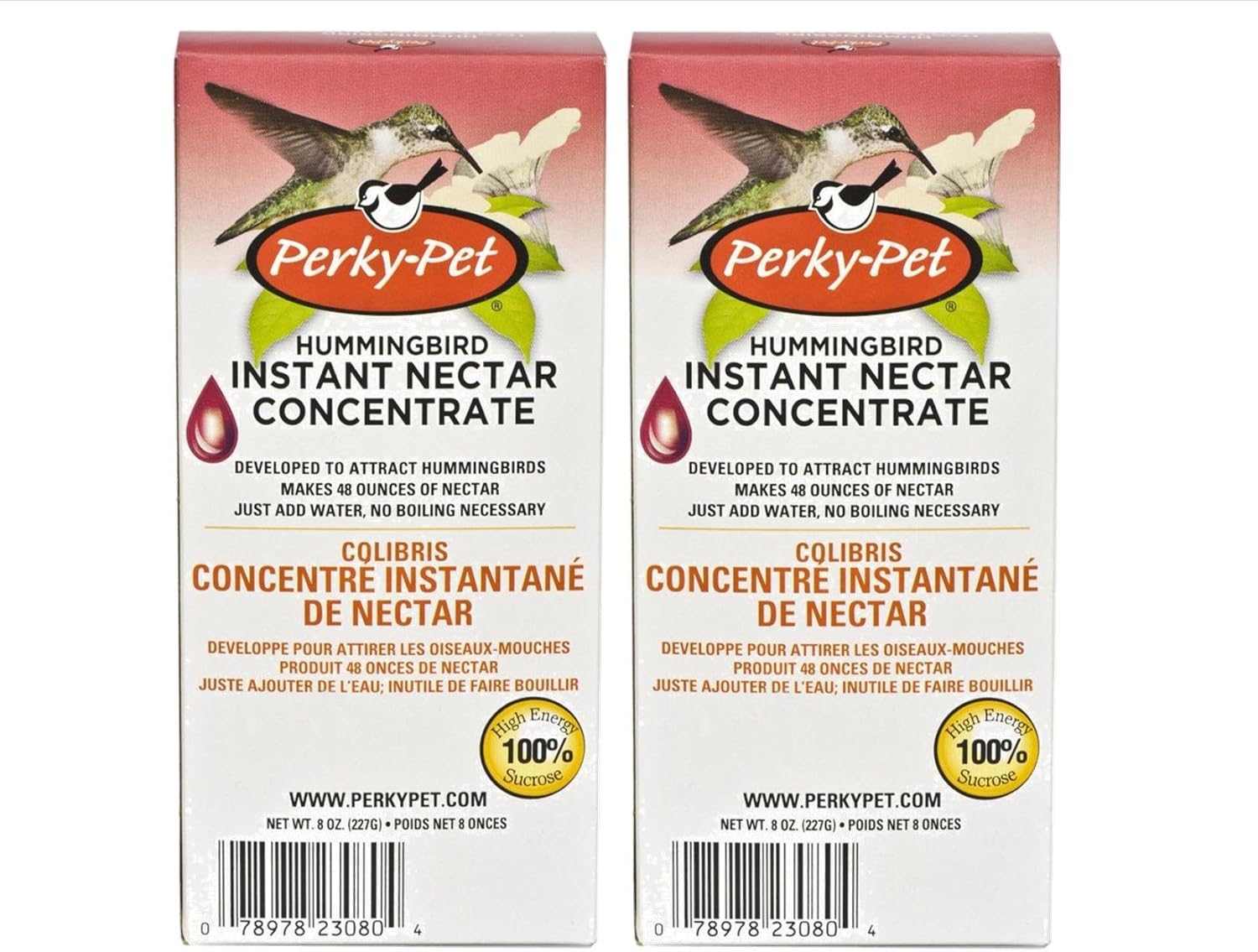 Perky-Pet 230 Original Instant 8-Ounce Hummingbird Nectar (2)
