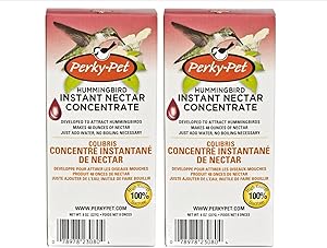 Perky-Pet 230 Original Instant 8-Ounce Hummingbird Nectar (2)