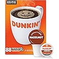 Dunkin' Hazelnut Flavored Coffee, 88 Keurig K-Cup Pods