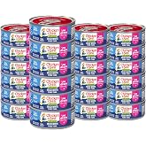 Chicken of the Sea Solid White Pure Albacore MSC Tuna, 4 oz. Cans (Pack of 24), Wild Caught Tuna, No Drain, Low Sodium
