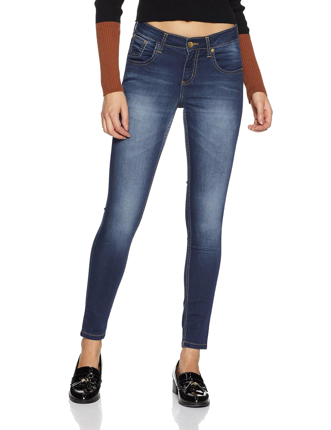 symbol amazon brand women's low waist skinny jeans