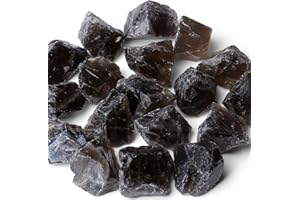 MAIBAOTA Raw Crystals Bulk 1" Natural Rough Crystal Stones Gemstones Rocks for Tumbling Cutting Polishing Witch Reiki Quartz Crystals