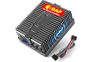 INEXACCESSORIES Car Audio Amplifier with Class D Digital Processor for All Aftermarket Android Car Stereo, Adjustable High, Medium, Low Tones, Perfect Sound Processor, Easy Install