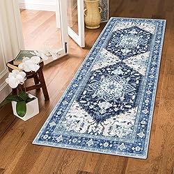 Yamaziot Washable Runner Rug, 2x5 Non-Slip Boho