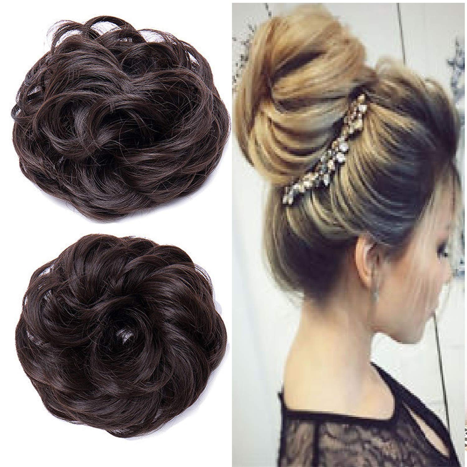 Ekan Hair Frill Multi Purpose Bride Casual Hair Volume Make Use