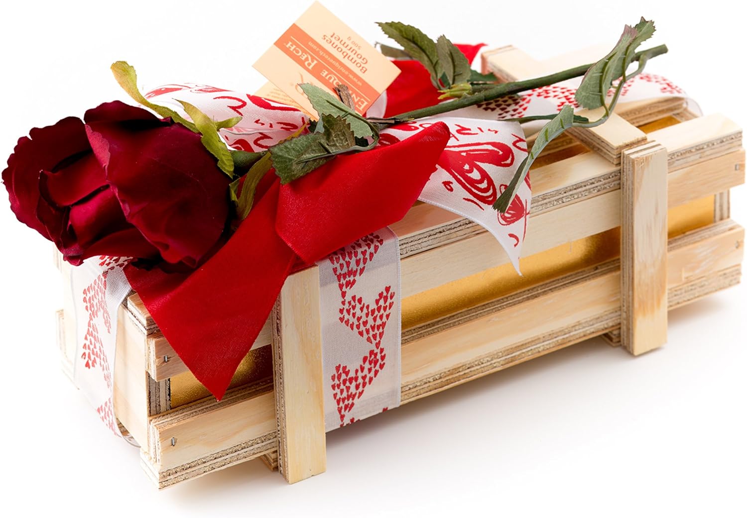 Bombones Gourmet Love Edition Caja Madera (500g): Amazon.es: Alimentación y bebidas