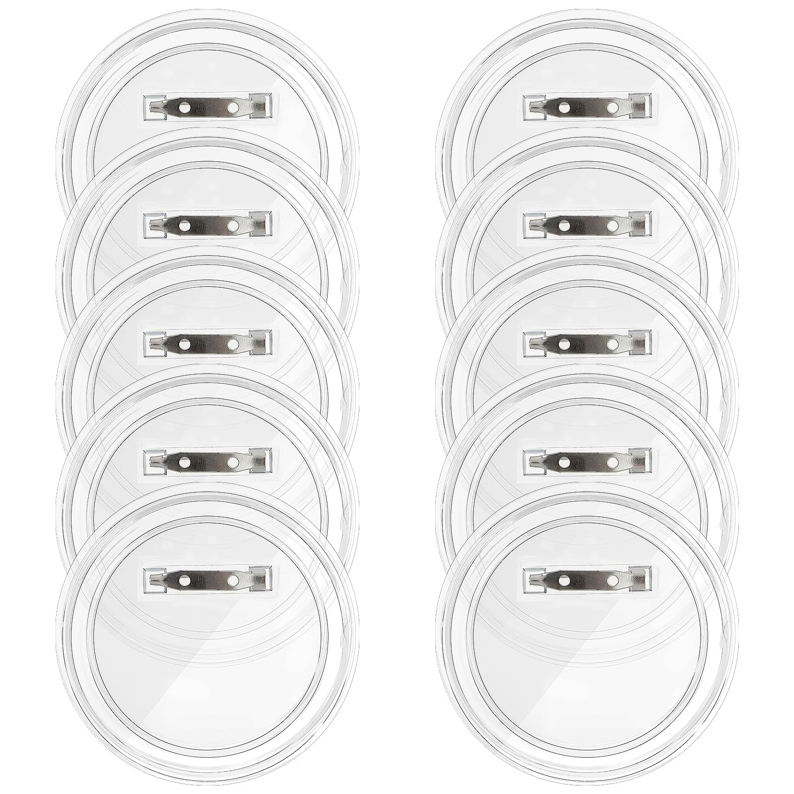 Photo 1 of 10 Pcs Blank Button Pins 2.9 Inch DIY Make Your Own Custom Badges Kit With Clear Picture for Crafts Children's Paper Activities