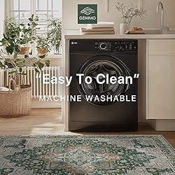 GENIMO 2x10 Runner Rugs for Hallway, Machine
