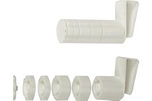 PERMAFLOW PF WaterWorks PF0990TankBRACEToilet Tank Support - Secure Toilet Tank - No Tools or Cutting RequiredWhite
