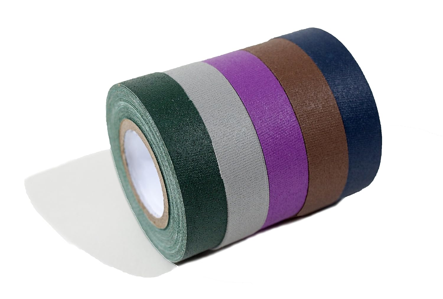 Professional Grade Dark Colored Gaffer Tape 5 pack. Cloth