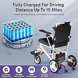 Electric Wheelchairs for Adults Foldable