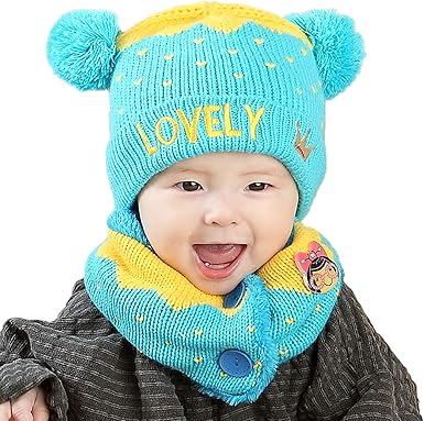 baby boy hat and scarf