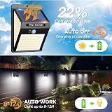 litogo 6 Pack Solar Lights Outdoor Motion Sensor 140 LED IP65 view 2