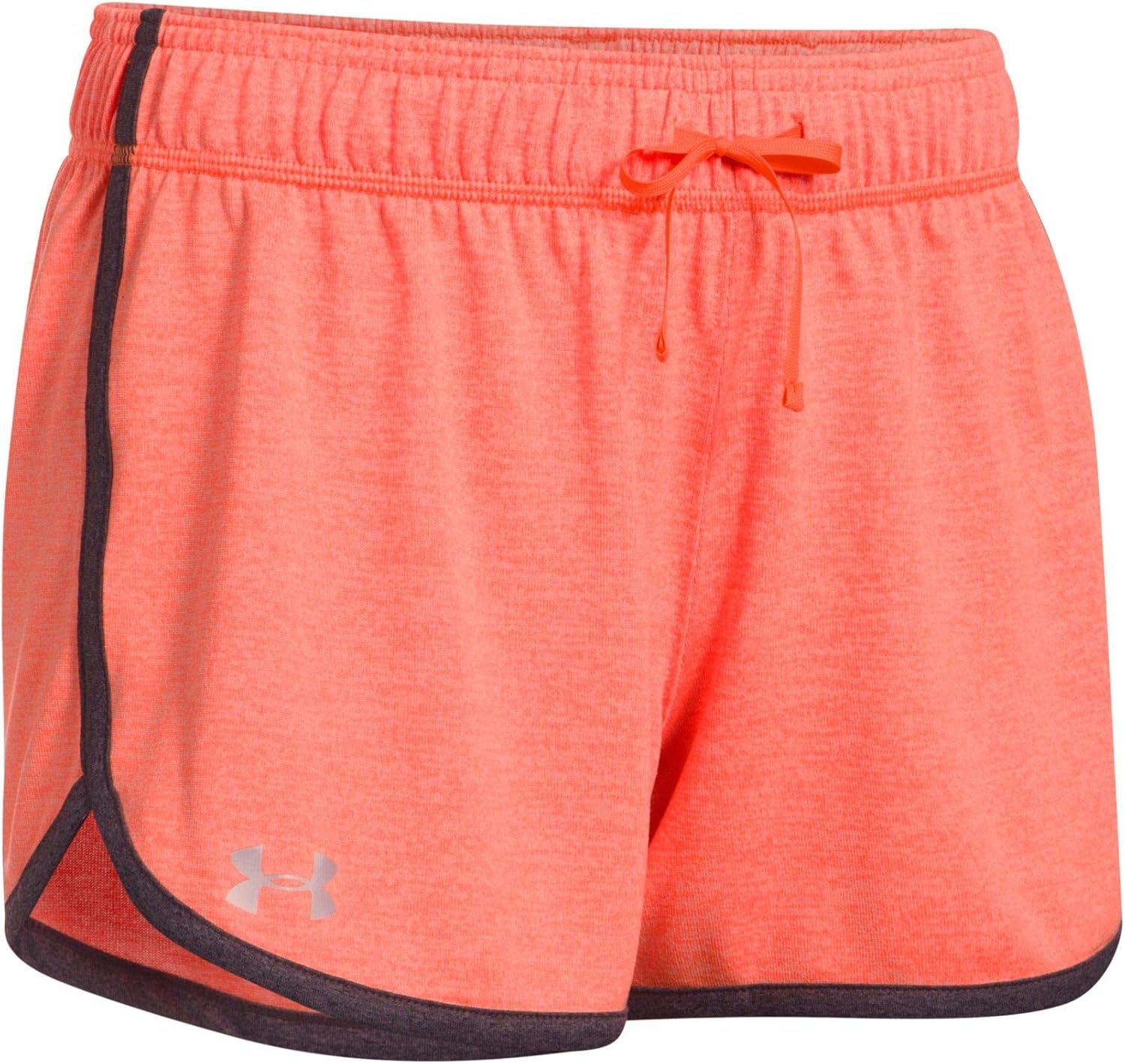Under Armour Women's Twist Tech Short, Orange/Heather, X