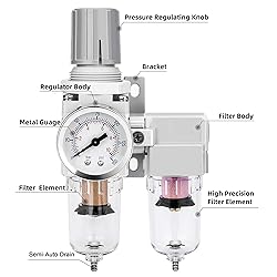 NANPU 1/4" NPT Air Dryer System - 5 Micron
