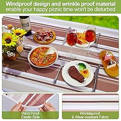 Picnic Table Cover with Bench Covers Camping