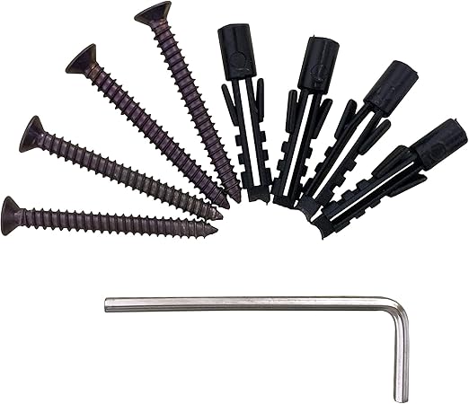 Amazon Com Naiture Shower Curtain Rod Screws Hardware Oil Rubbed
