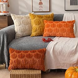 DFXSZ Fall Pillow Covers 12x20 Set of 2 Fall