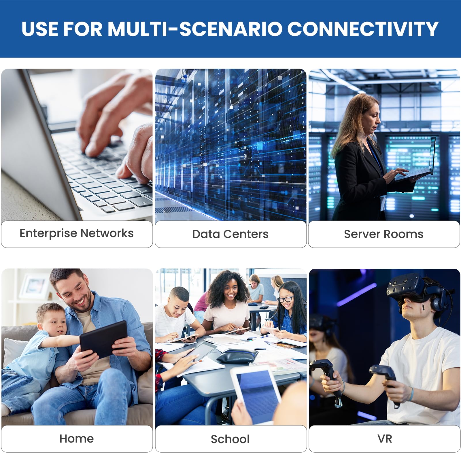 Ultra Clarity Cables Cat 6 Ethernet Cable 100 ft, Outdoor&Indoor 10Gbps Ethernet Cable, High Speed Cat6 Cable RJ45 LAN Internet Cable for Computer, Router, Modem, PS4/5, Xbox, Gaming - Black